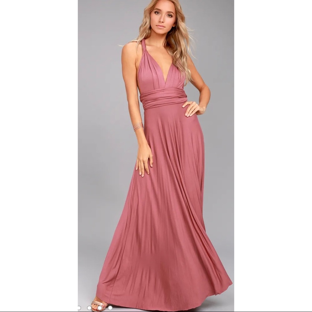 Lulu’s Tricks of the Trade Maxi Dress